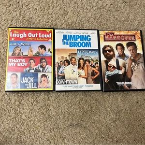 Lot of 6 dvd Adam Sadler Angela bassett Mike epps paula Payton Bradley cooper